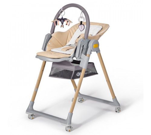 Scaun pentru alimentatie 2 in 1 Kinderkraft Lastree Wood 