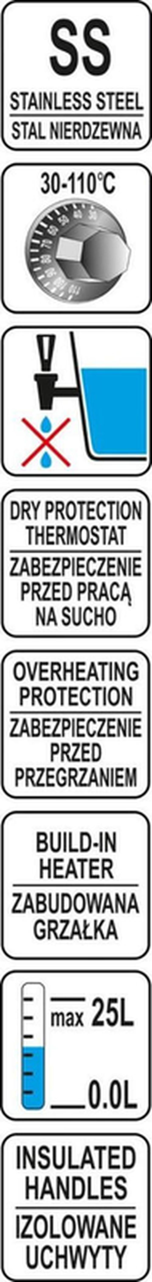 cumpără Termopot Yato YG-04316 12 L în Chișinău 