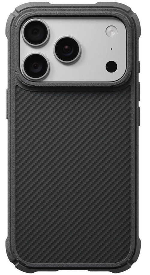 cumpără Husă pentru smartphone Pitaka Cairn iPhone 18 Pro (Black Grey), KI1801CP2 în Chișinău 