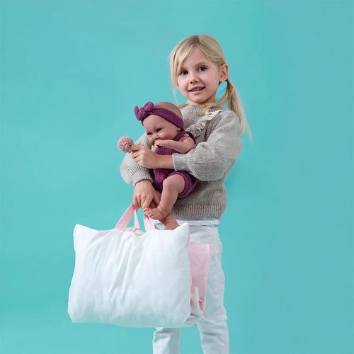 cumpără Păpușă Llorens 73812 Nica Recien Nacida Saquito Cambiador 40см în Chișinău 