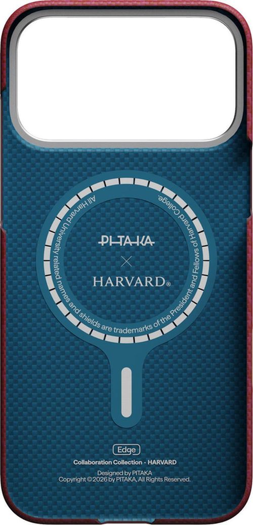 cumpără Husă pentru smartphone Pitaka iPhone 17 Pro Harvard University Edge (PH1701P) în Chișinău 