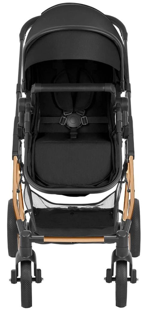 купить Детская коляска Kikka Boo One Black, transformabil 3in1 (3800171213820) в Кишинёве 