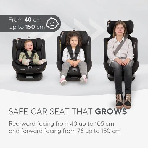 cumpără Scaun auto Kikka Boo 31002100030 i-Moove Dark Grey i-Size, 40-150 cm în Chișinău 