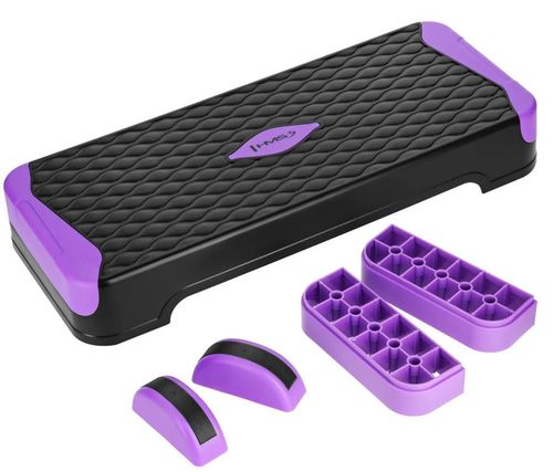 купить Степ платформа HMS 9450 Step aerobic 67x27cm, h=10/15cm (max.180kg) AS008M (17-44-028) в Кишинёве 