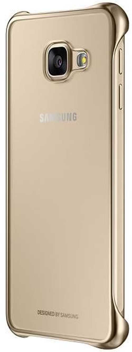 купить Чехол для смартфона Samsung EF-QA310, Galaxy A3 2016, Clear Cover, Gold в Кишинёве 