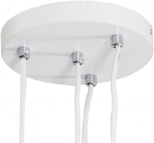 cumpără Corp de iluminat interior LED Market BIG PLATE Round Pedant Lamp LM-PC3003- 3*7W+1*12W 4000K White în Chișinău 