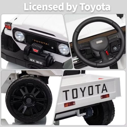 cumpără Mașină electrică pentru copii Golden Baby SX3618 Toyota FJ45, alba, GB2604 în Chișinău 
