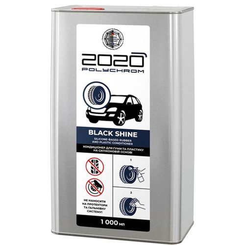 cumpără Produs de îngrijire auto Polychrom 2020 Polish pentru roți BLACK SHINE, 1 L în Chișinău 