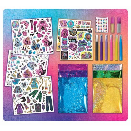 купить Набор для творчества Lisciani Giochi 12846 Sketchbook Monster High Cute, 60452 в Кишинёве 
