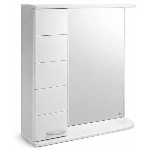 купить Зеркало для ванной Mashtab 6940 Modern 800x200x720 Alb в Кишинёве 