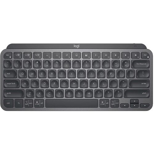 купить Клавиатура Logitech Wireless MX Keys Mini Minimalis Graphite Illuminated Keyboard, Logitech Unifying 2.4GHz wireless technology, Bluetooth Low Energy, Rechargeable with USB type C, Graphite (920-010501) в Кишинёве 