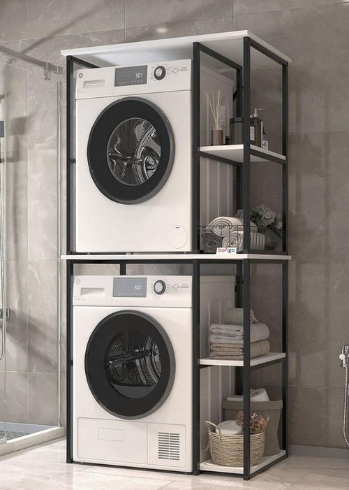 купить Полка для ванной Bofigo 12-38-01 White (полка для стиральной машины) в Кишинёве 