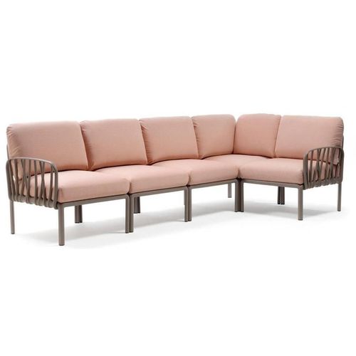 cumpără Set mobilier de grădină Nardi KOMODO 5 TORTORA-rosa quarzo 40370.10.066 în Chișinău 