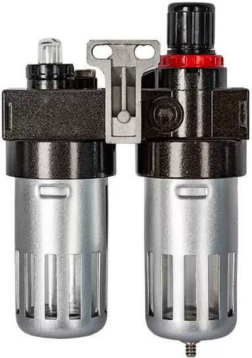 cumpără Compresor Profmet 815163 Unitate de tratare a aerului in doua etape cu reductor si manometru 1/4 în Chișinău 