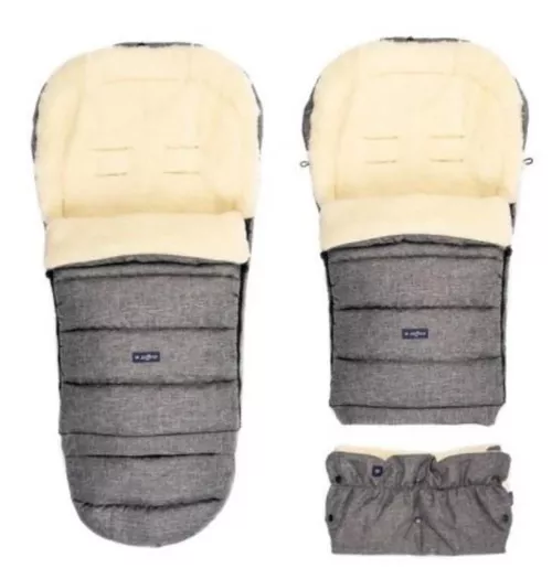 cumpără Accesorii pentru cărucior Zaffiro Спальный Мешок iGrow Wool Melange Gray în Chișinău 