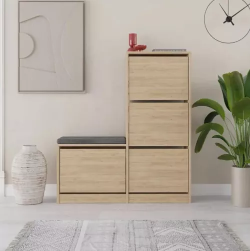 cumpără Raft pentru încălțăminte Trendy Oslo, Stejar în Chișinău 