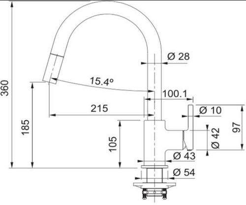 cumpără Bateria bucătărie Franke 115.0626.084 Lina Oyster în Chișinău 