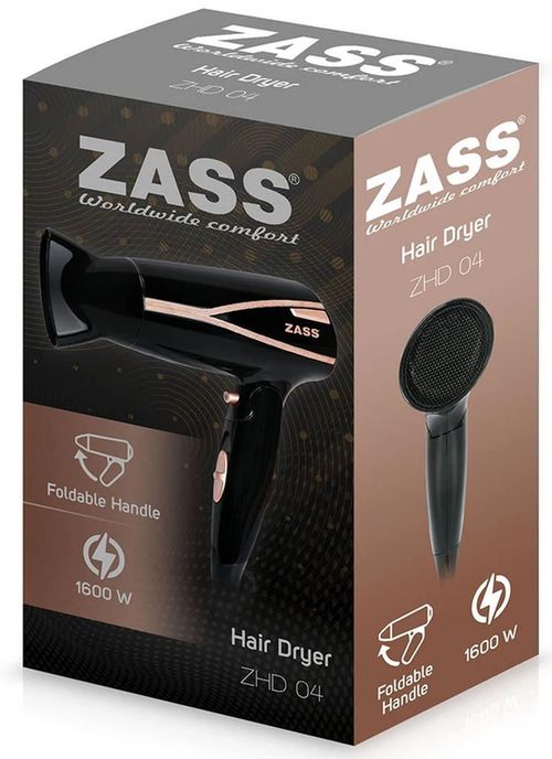 cumpără Uscător de păr Zass ZHD 04 (Black) în Chișinău 