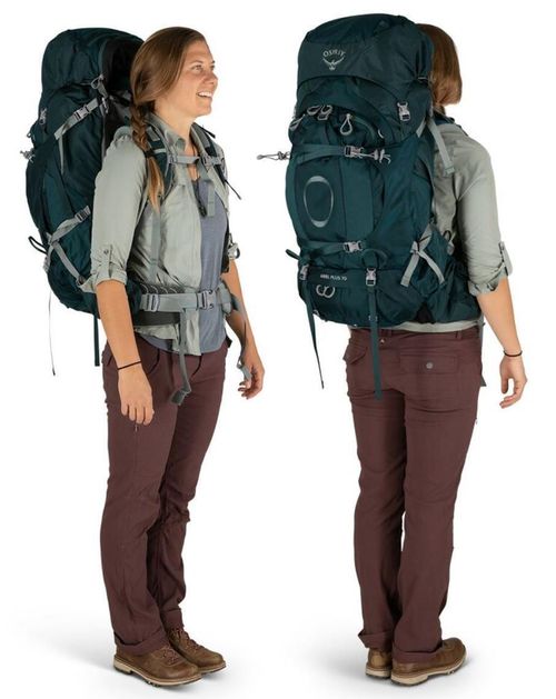 cumpără Rucsac turistic Osprey Ariel Plus 70 Night Jungle Blue (843820110210) în Chișinău 