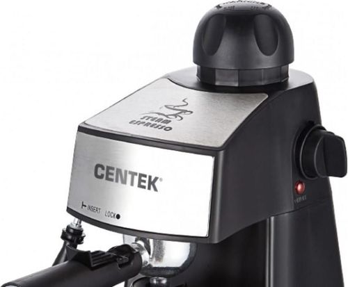 купить Кофеварка рожковая Centek Steam Espresso CT-1160 Black в Кишинёве 