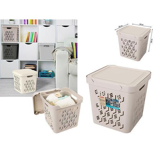 cumpără Cutie depozitare Бытпласт 45542 Econova Deluxe 29x29x29сm, 18 în Chișinău 