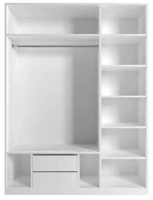 cumpără Dulap Fabrik Home Mezzo 1500x2200x500 Белый ясень în Chișinău 