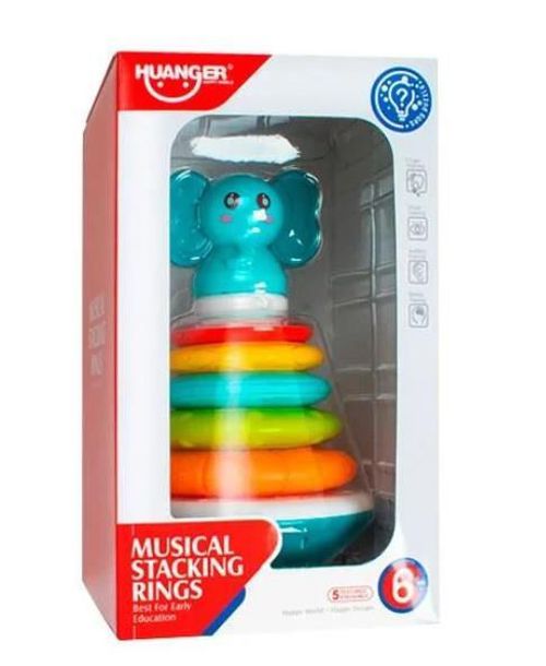 cumpără Jucărie Huanger (78454) Titirez piramida Elefant HE0295 în Chișinău 