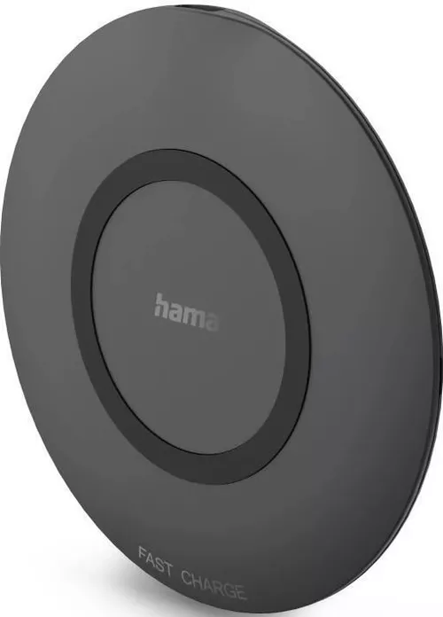 купить Зарядное устройство беспроводное Hama 201746 Smartphone Charging Pad, 15 W, black в Кишинёве 