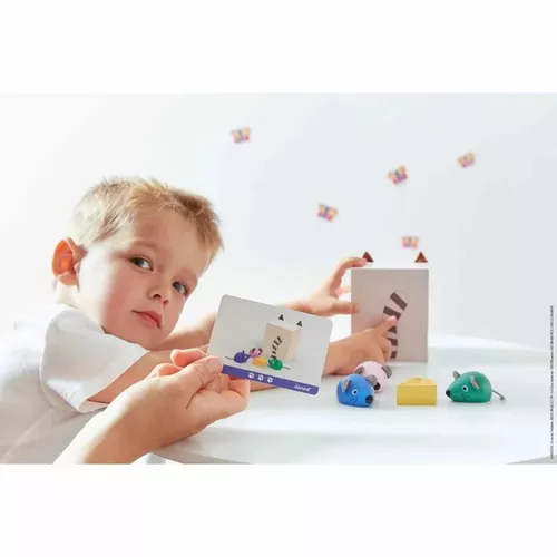 купить Игрушка Janod J05078 Joc Pisica si Soarecele в Кишинёве 