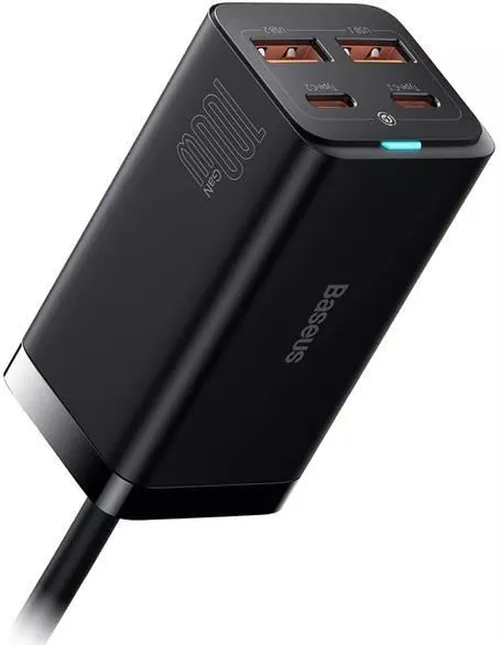 купить Зарядное устройство сетевое Baseus CCGP000101 1,5m, Black в Кишинёве 