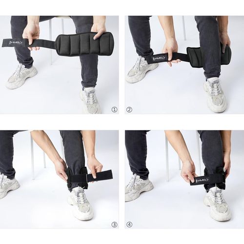 купить Утяжелители для рук и ног HMS 2975 Greutati picioare neopren 2x1.5kg ONK03 (17-47-321) в Кишинёве 