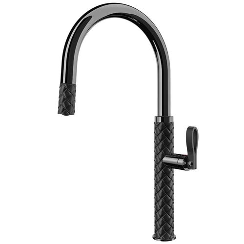 cumpără Bateria bucătărie Gessi 60914-439 Nero/Black Metal PVD în Chișinău 