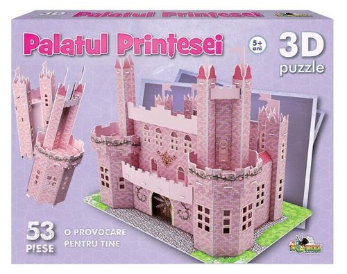 купить Конструктор Noriel NOR3959 Puzzle 3D Palatul printesei в Кишинёве 