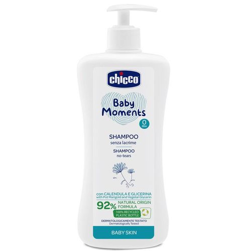 Sampon fara lacrimi Chicco Baby Moments 500 ml 