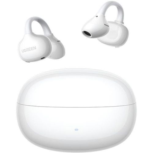 купить Наушники беспроводные Ugreen 65880 TWS Open Ear ClipBuds Pro WS218, White в Кишинёве 