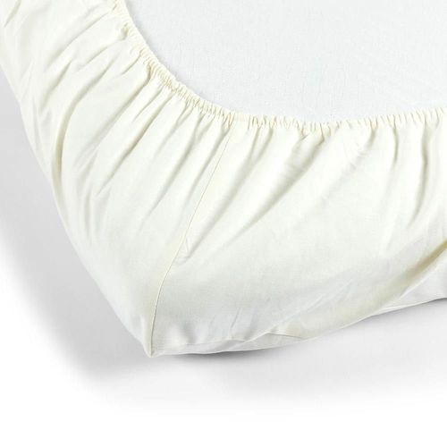 купить Детское постельное белье PernaMea Cearsaf pe elastic 120x60cm Ivory (PM.101357/4) в Кишинёве 