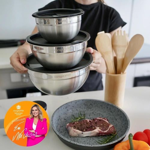 купить Салатница Konighoffer Набор мисок Satin в Кишинёве 