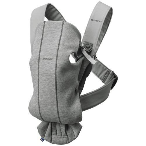 Анатомический рюкзак-кенгуру BabyBjorn Mini Light Grey 