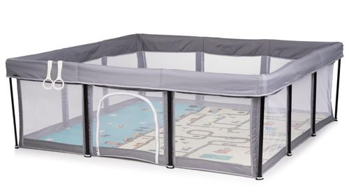 купить Манеж Chipolino KOIEA0251GY Easy 180/180cm, foldable, grey в Кишинёве 