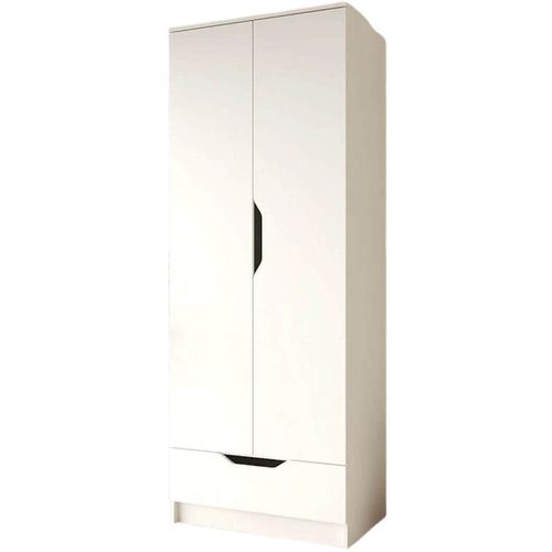 cumpără Dulap pentru copii MebelStar LILU 2D1S 80x50x210 White (MBS-1317) în Chișinău 