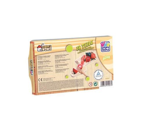 cumpără Bucătărie și veselă de jucărie Happy People 45007 Фрукты и овощи în Chișinău 