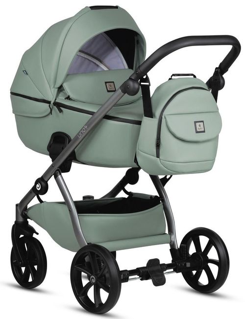 купить Детская коляска Tutis 2in1 UNO5+ Leather 2/1 Sage (1402039) в Кишинёве 