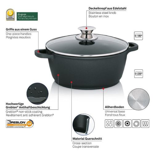 cumpără Cratiță Kela 11552/11 Kerros 24cm în Chișinău 