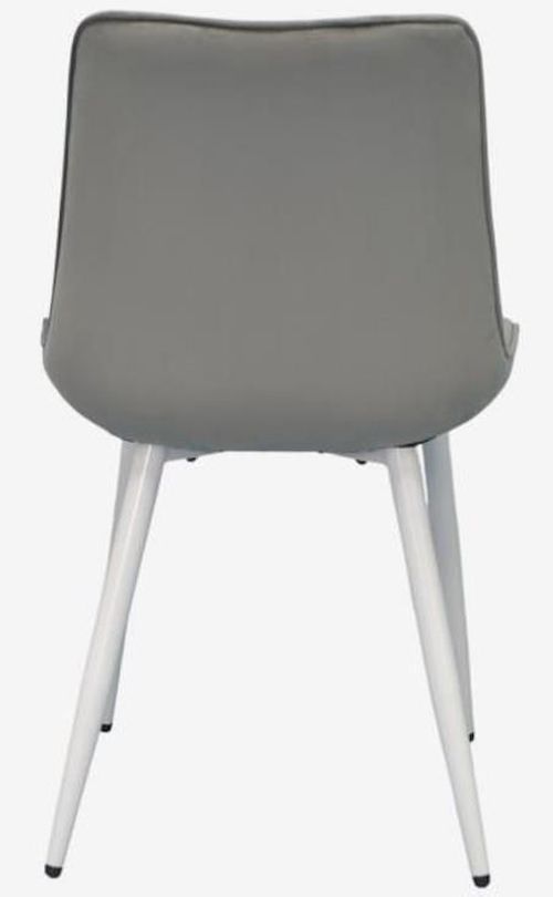 купить Комплект стол и стулья Evelin di Costacurta стол DT 404-5Wh + 3 стула YTC-055Wh Light grey в Кишинёве 