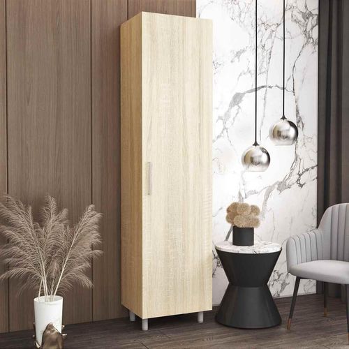 cumpără Dulap de birou Mobildor-Lux Dulap pt haine Birou-1 (55x40x210H cm) Sonoma în Chișinău 