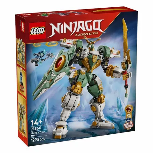 cumpără Set de construcție Lego 71860 Ninjago: A 15-a aniversare a robotului Titan al lui Lloyd în Chișinău 