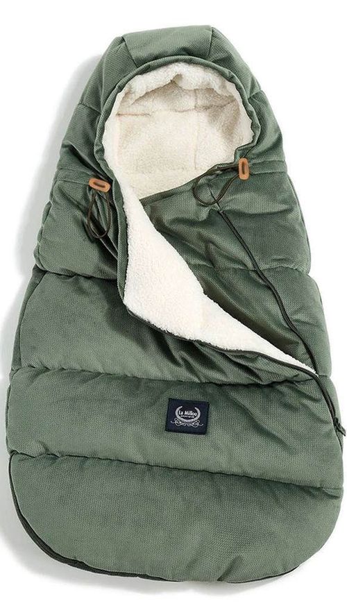 cumpără Accesorii pentru cărucior La Millou Husa carucior iarnă Baby Multi Velvet Collection Khki în Chișinău 