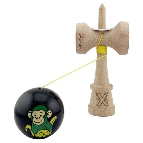 купить Активная игра Essa 164578 Kendama Super Sticky X Original, 7.5x6x18cm, Maimuță, negru в Кишинёве 