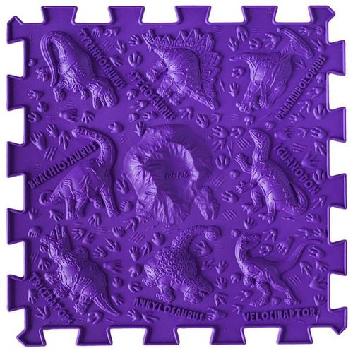 cumpără Covoraș de joacă Ortek 11514 Коврик-пазл массажный 26х26 cm Terrasaurus în Chișinău 