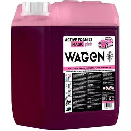 cumpără Produs de îngrijire auto Wagen Spuma Activa ACTIVE FOAM 22 MAGIC PINK, 22 kg în Chișinău 